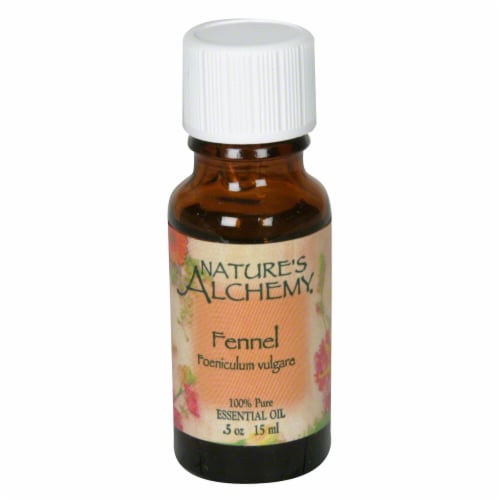 Nature's Alchemy Fennel Essential Oil Perspective: front