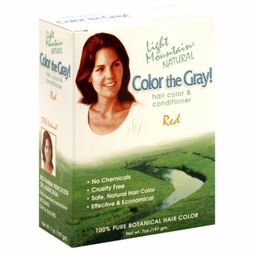 Light Mountain Red Color the Gray! Hair Color & Conditioner, 1 ct - Fry's  Food Stores