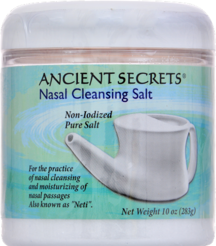 Ancient Secrets Nasal Cleansing Salt Perspective: front