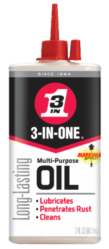 3-In-One Multi-Purpose Oil Perspective: front