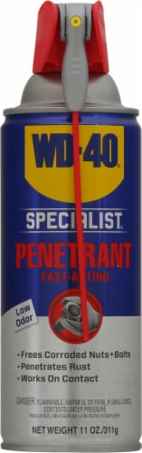 WD-40 11 Oz. Aerosol Specialist Penetrant 300004 Perspective: front