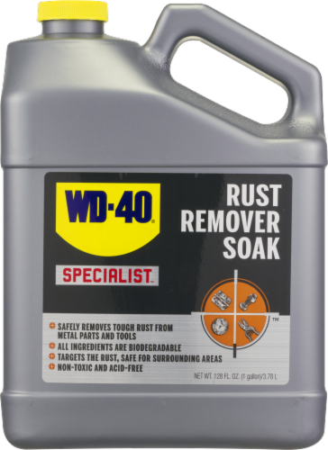 WD-40® Specialist Rust Remover Soak Perspective: front