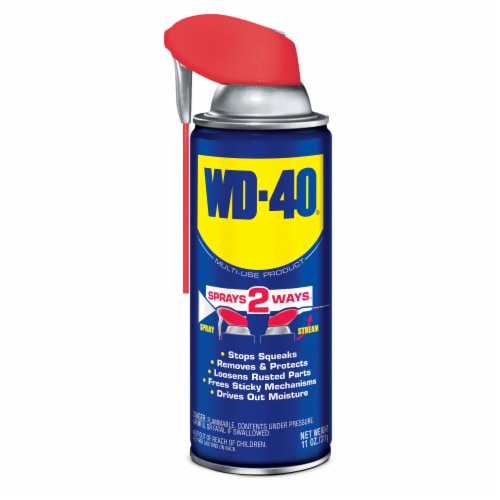 WD-40 Smart Straw Lubricant Spray Perspective: front