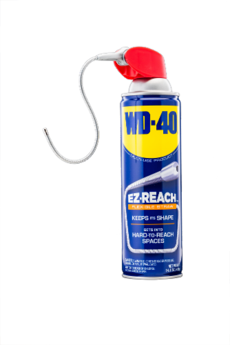 WD-40 EZ-Reach Multi Use Product with Flexible Straw Perspective: front