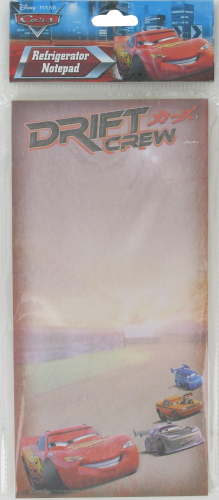 Disney Magnetic Notepad Perspective: front