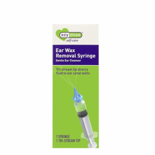 EZY Dose® Ear Wax Removal Syringe Perspective: front