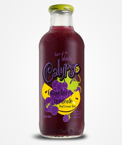 Calypso Taste of the Islands Grapeberry Lemonade Perspective: front