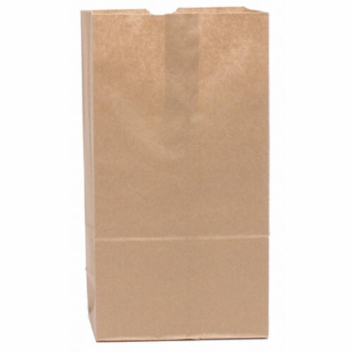 General #2 Paper Grocery Bag 30lb Kraft Standard 4 5/16 x 2 7/16 x 7 7/8  500 bags GK2500, 1 - Harris Teeter