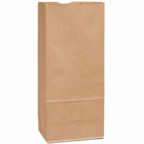 Sim Supply Grocery Bag,Brown,PK500 18421 Perspective: front