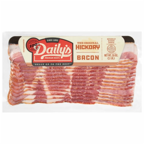 Daily's® The Original Naturally Hickory Smoked Bacon Perspective: front