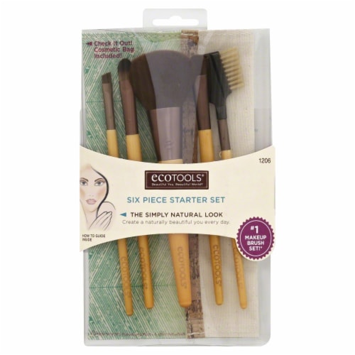 EcoTools Six Piece Starter Brush Set Perspective: front