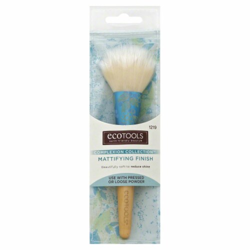 Ecotools Complexion Collection™ Mattifying Finish Face Brush Perspective: front