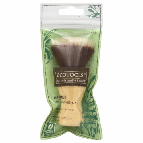 EcoTools Bamboo Finishing Face Brush Perspective: front