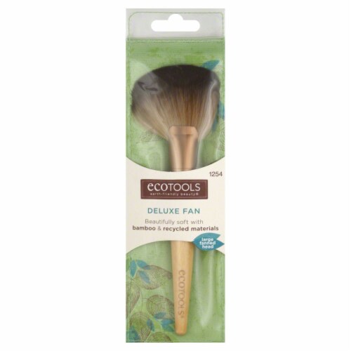 EcoTools Deluxe Fan Brush Perspective: front