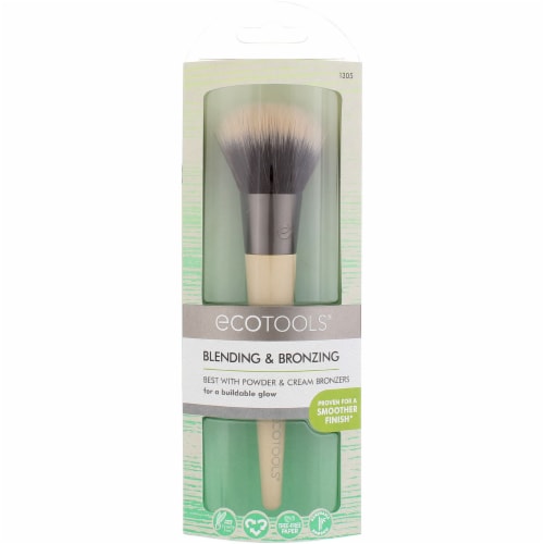 Ecotools® Blending & Bronzing Cosmetic Brush Perspective: front