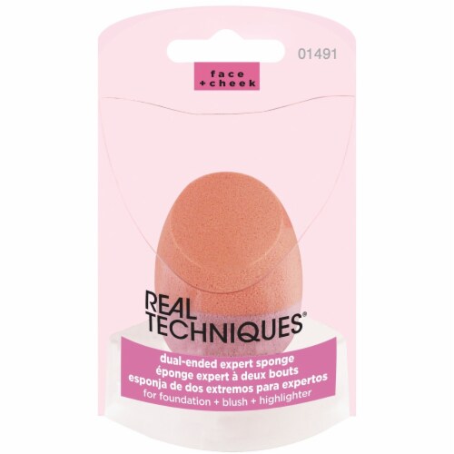 Real Techniques Dual Ended Sponge Perspective: front
