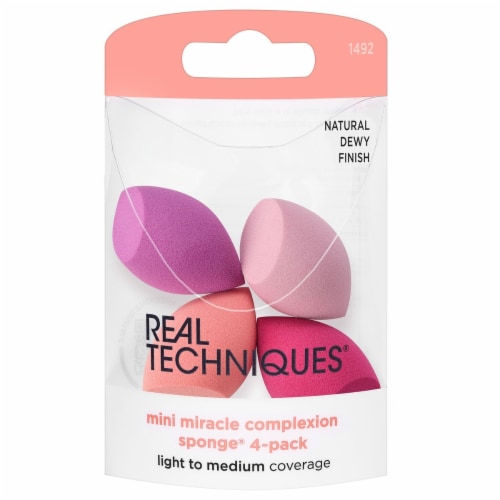 Real Techniques Mini Miracle Complexion Sponges Perspective: front