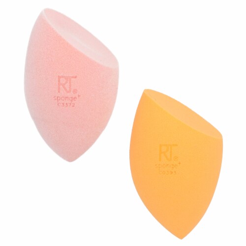 Real Techniques® Miracle Complexion Sponge & Miracle Powder Sponge Perspective: front