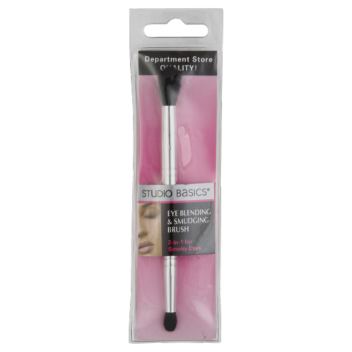 Studio Basics Eye Blending & Smudging Brush 2-in-1 for Smoky Eyes Perspective: front
