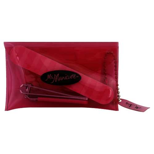 Ms. Manicure File and Clipper Set Perspective: front