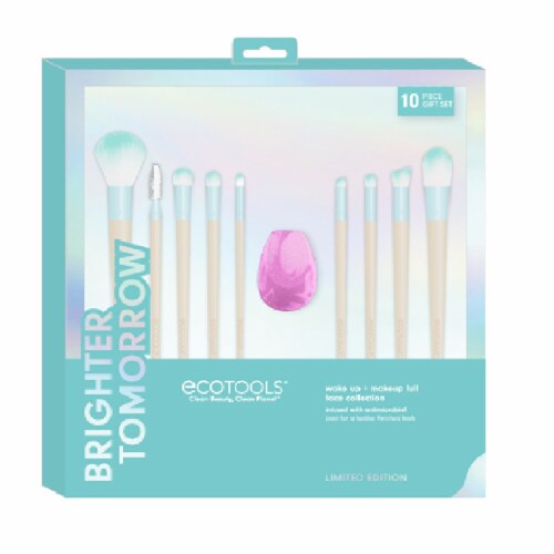 Ecotools Wake Up & Makeup Brush Set Perspective: front