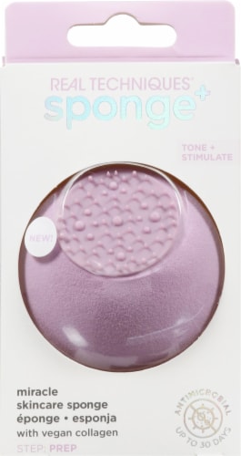 Real Techniques® Miracle Prep Skincare Sponge Perspective: front
