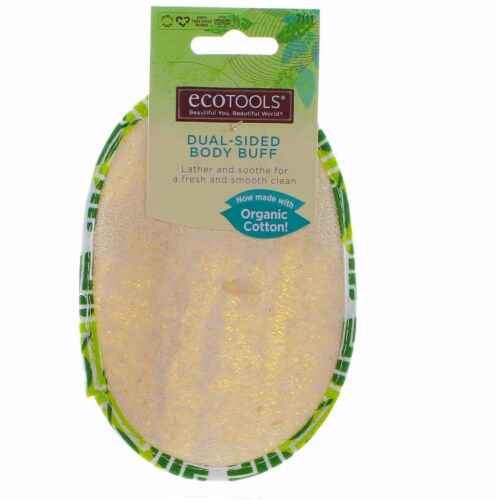 Body Benefits Loofah Terry Bath Pad Perspective: front
