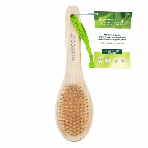 Ecotools Foot Brush & Pumice Perspective: front