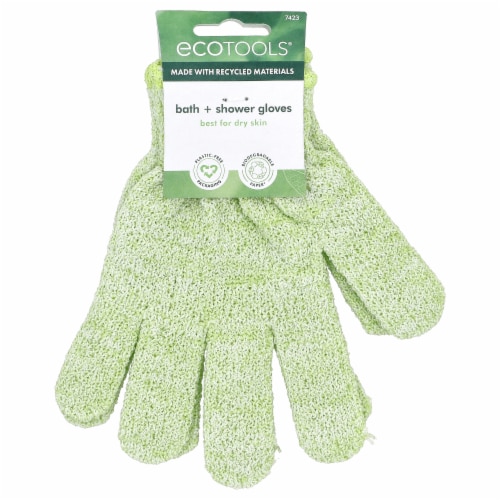 Ecotools Recycled Bath & Shower Gloves - Assorted Perspective: front
