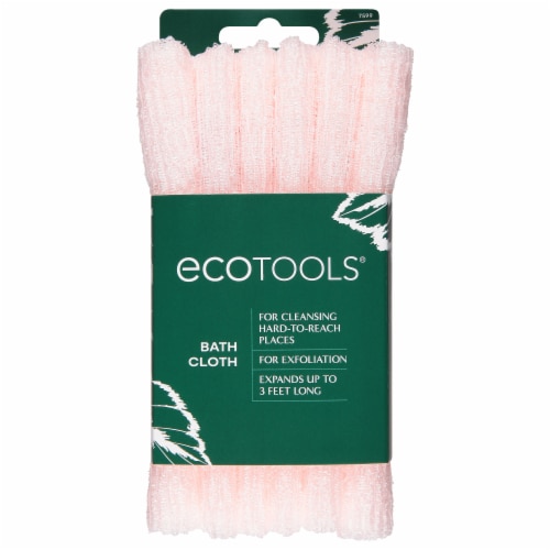 Ecotools Bath Cloth - Pink Perspective: front