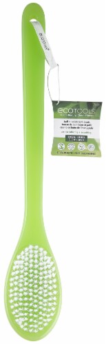 Eco Tools® Buff & Polish Bath Brush - Green Perspective: front