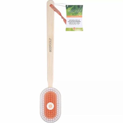 Ecotools® Citrus Infused Multi-Tasking Bath Brush Perspective: front