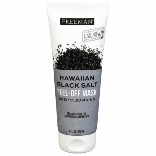 Freeman® Hawaiian Black Salt Mask Perspective: front