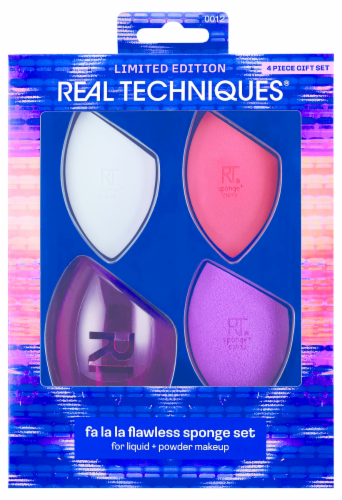 Real Techniques Miracle Complexion Makeup Sponge Kit Perspective: front