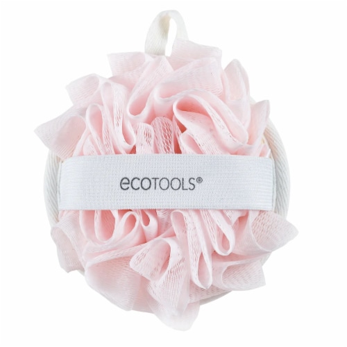 ecotools® Cleansing Pad-Pink Perspective: front
