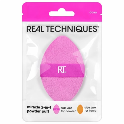 Real Techniques® Miracle 2-in-1 Powder Puff Perspective: front