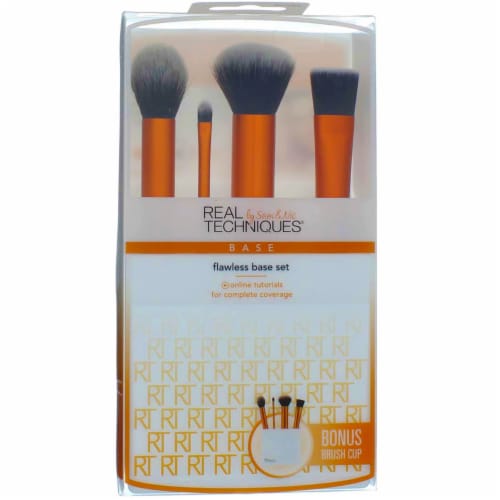 Real Techniques Face Base Makeup Brush Kit, For Concealer