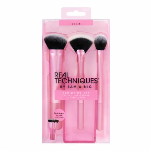 Real Techniques Finish Sculpting Brush Set Perspective: front