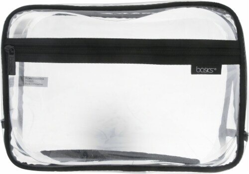 Makeup Clear Front Large Pouch