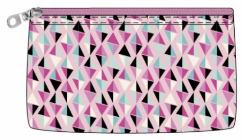 Allegro Purse Kit Triangle Diamonds Cosmetic Bag Perspective: front