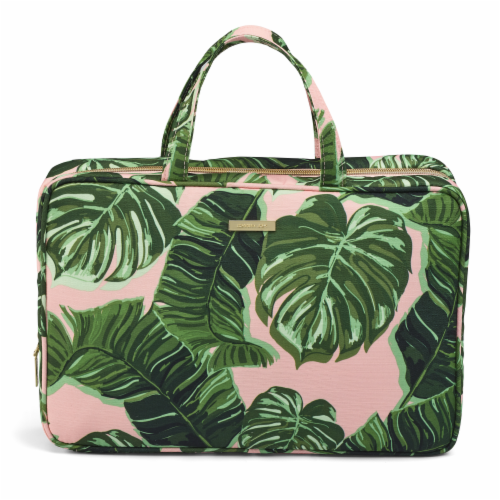 Sophia Joy Tropical Weekender Cosmetic Bag Set Perspective: front
