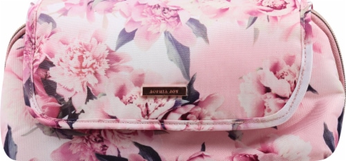 Sophia Joy Floral Makeup Bag Perspective: front