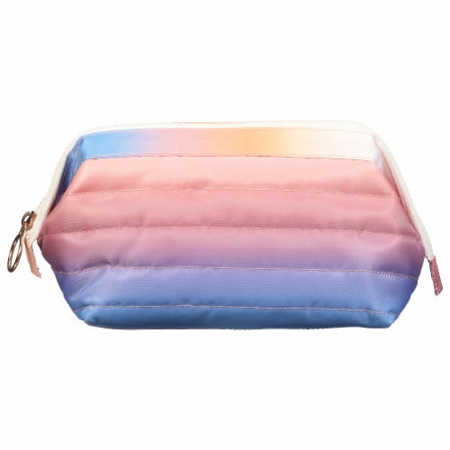 Scunci Quilted Cosmetic Bag - Ombre Perspective: front