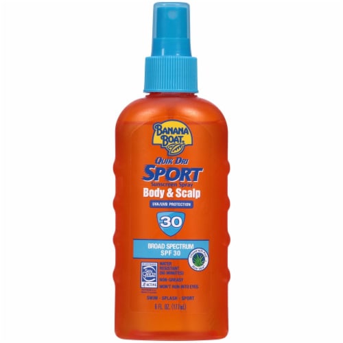 Banana Boat Quick Dry Sport Spray SPF 30 Perspective: front