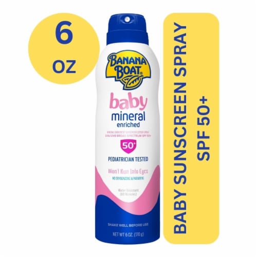 Banana Boat Baby Mineral Enriched SPF 50 Sunscreen Spray