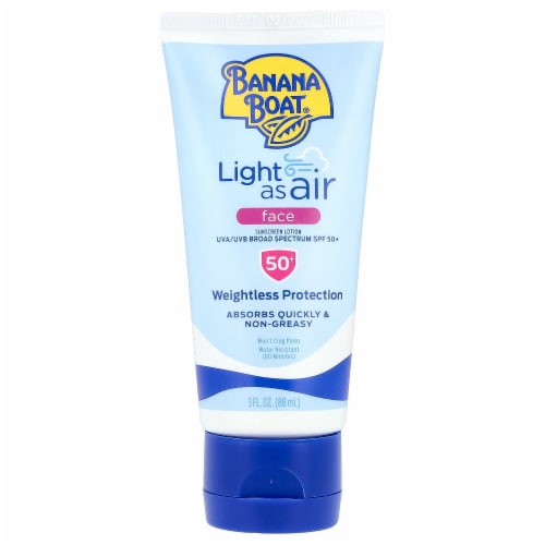 Banana Boat Light as Air Face Sunscreen Lotion SPF 50+