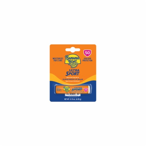 Banana Boat® Ultra Sport™ Sunscreen Lip Balm SPF 50 Perspective: front