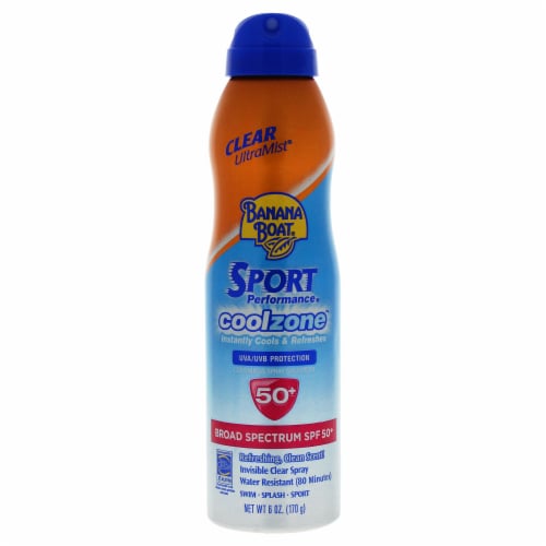 Banana Boat Sport Performance Cool Zone Spray Sunscreen SPF 50+