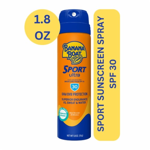 Banana Boat Sport Ultra SPF 30 Sunscreen Lotion Travel Size Perspective: front