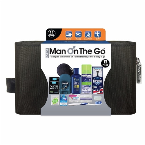 Convenience Kits International Man On the Go® Travel Kit, 13 pc Smith’s Food and Drug